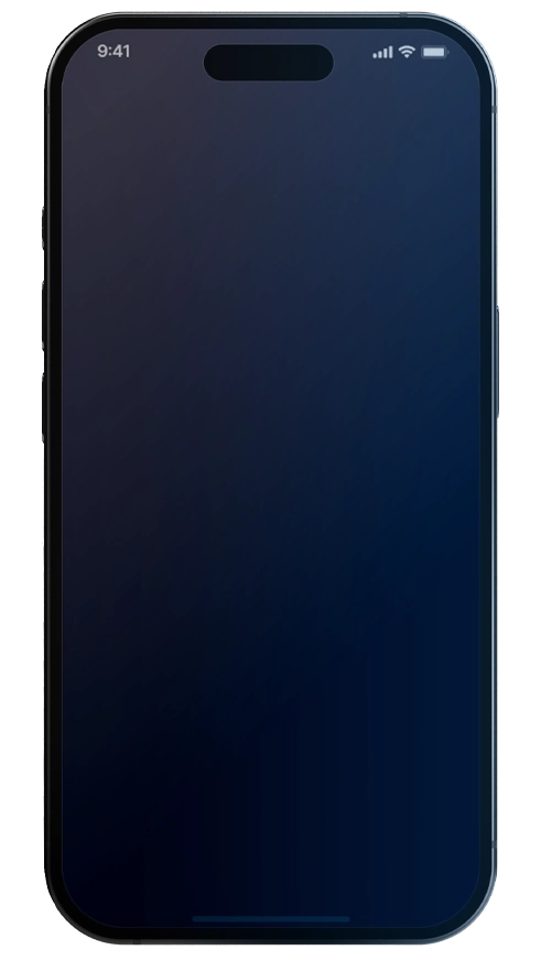 Interfaccia di trading mobile di Caprionza